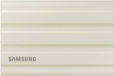 Samsung T7 Shield USB-C Εξωτερικός SSD 2TB 2.5" Μπεζ