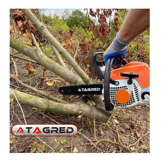 Tagred TA1151 Set lame și lanț pentru drujbe 35cm (14") cu Pas 3/8", Grosimea dintelui .050"-1.3mm & Numărul de dini 52E