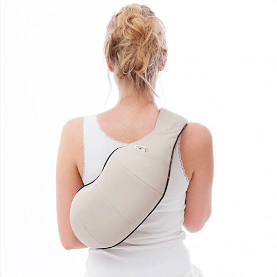 Media Wave Shiatsu Συσκευή Μασάζ Shiatsu για τον Αυχένα με Υπέρυθρη Θερμότητα