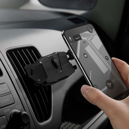 Spigen Click.r Car Mobile Mount 4" - 6" with Adjustable Hooks Black