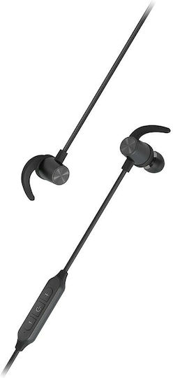 Motorola SP105 In-ear Bluetooth Handsfree Ακουστικά με Αντοχή στον Ιδρώτα Μαύρα