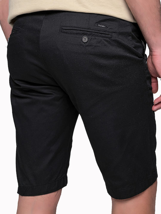 Ben Tailor Herrenshorts Chino Schwarz