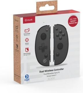 Muvit MGSC500 Безжичен Геймпад за Switch Черен