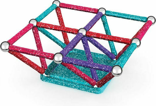 Geomag Μαγνητικό Παιχνίδι Κατασκευών Glitter για Παιδιά 3+ Ετών 536