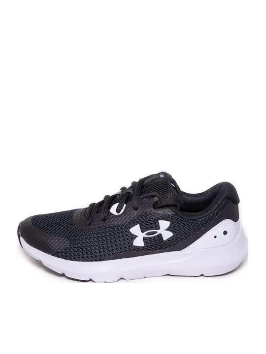 Bgs Surge Kids Sports Shoes Running with Laces Black