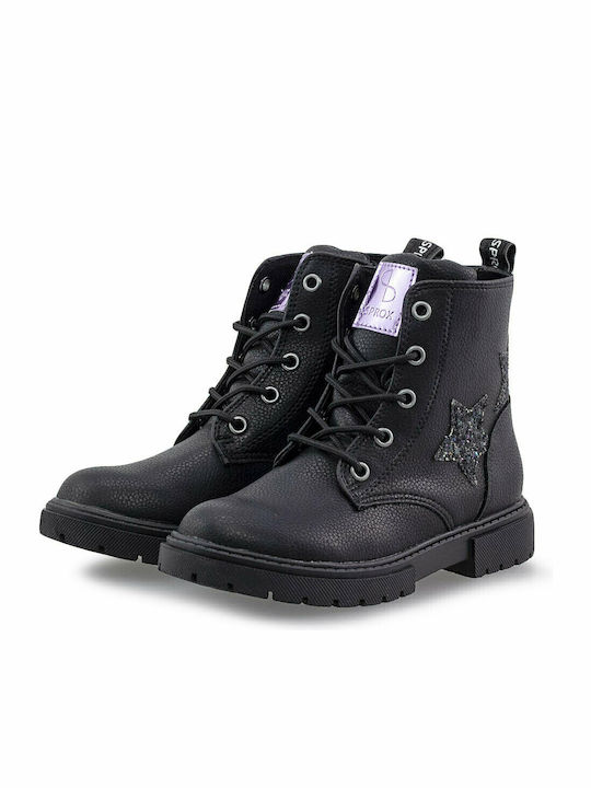 Sprox SX Kids Boots with Lace Black