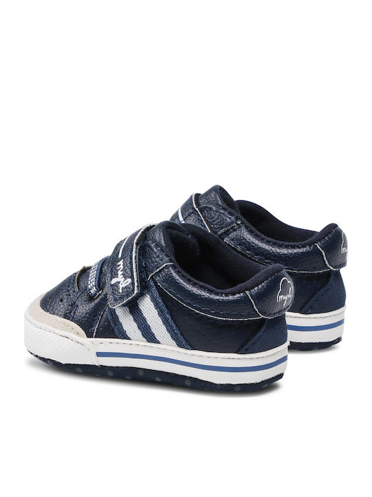 Mayoral Βρεφικά Sneakers Αγκαλιάς Navy Μπλε
