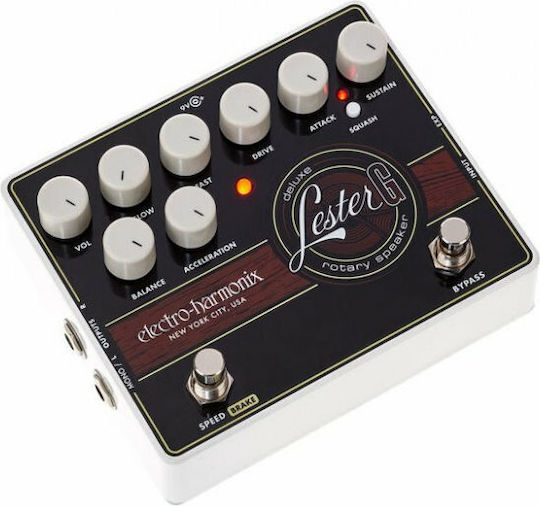 Electro-Harmonix Lester G Deluxe Rotary Speaker Педал Симулатор Електрическа китара