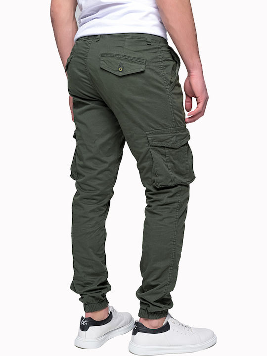 Ben Tailor Παντελόνι Cargo Χακί