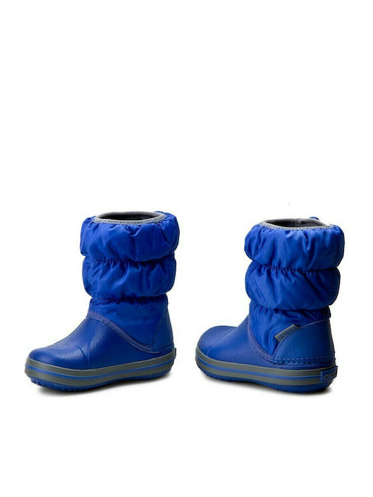 Puff Anatomical Kids Snow Boots Blue