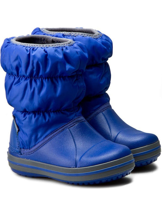 Puff Anatomical Kids Snow Boots Blue