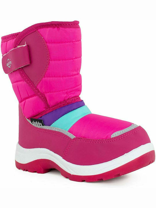 Παιδικές Γαλότσες mit Innenfutter Rosa