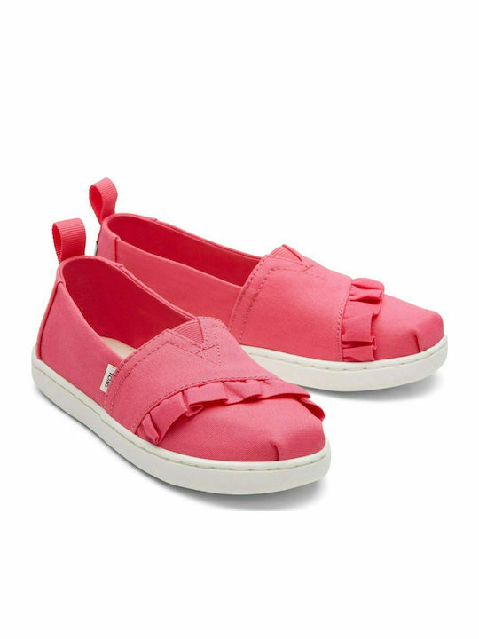 Kids Espradrilles Slip-On Red Alpargata
