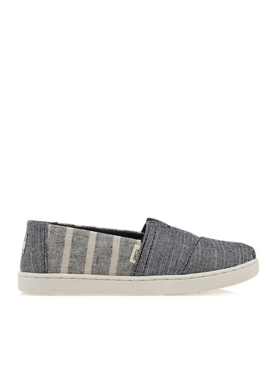 Παιδικές Εσπαντρίγιες Slip-On Μαύρες Alpargata Cabana Classic