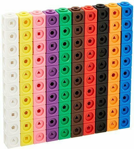 Learning Resources Mathlink Cubes Activity Set Εκπαιδευτικό Παιχνίδι Γνώσεων για 3+ Ετών