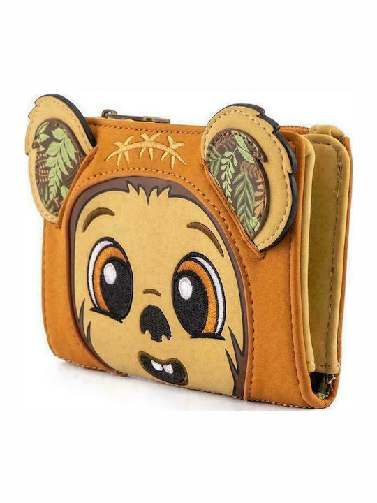 Loungefly Παιδικό Πορτοφόλι με Φερμουάρ Star Wars Wicket Cosplay Flap