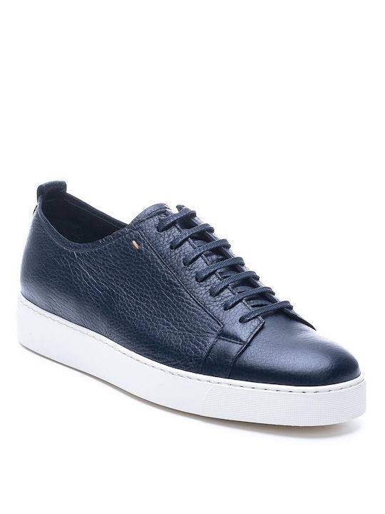 Perlamoda Herren Sneakers Marineblau