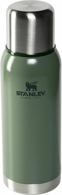 Stanley Stainless Steel Vacuum Bottle Sticlă Termos Oțel inoxidabil Fără BPA Verde 1lt 10-01570-020