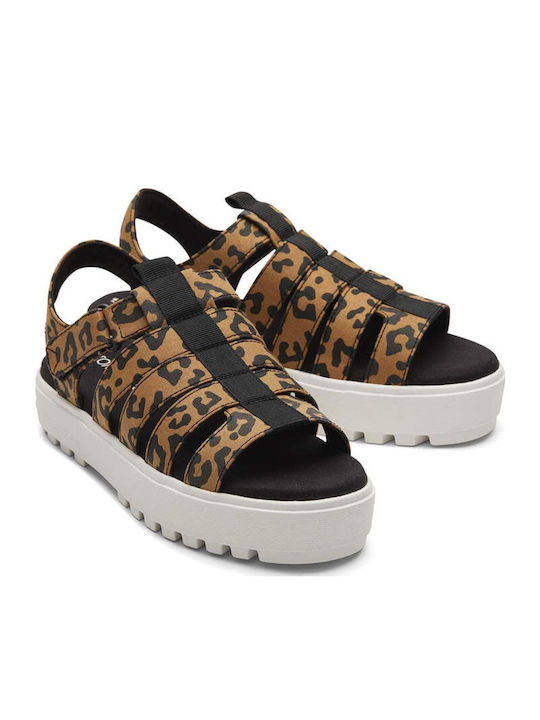 Toms Fisherman Lug Σανδάλια Μαύρα