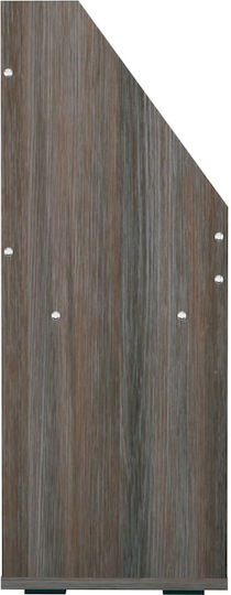 Kids Floor Shelving Unit Grey Sonoma Oak 71x30x78.5cm