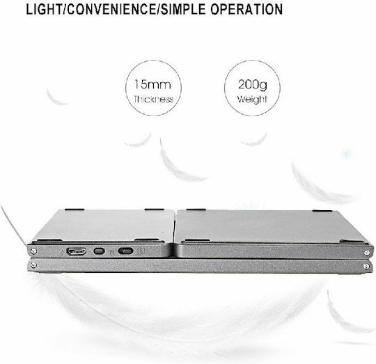 34.915.0860 Wireless Bluetooth Keyboard with Touchpad English US