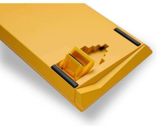 Ducky One 3 Mini Gaming Mechanical Keyboard 60% with Cherry MX Red switches and RGB lighting (English US) Yellow