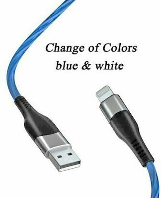 XO NB158 Regulär USB 2.0 auf Micro-USB-Kabel Blau 1m (16.005.0078) 1Stück