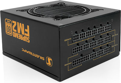 SilentiumPC Supremo FM2 750W Schwarz Computer-Netzteil Vollständig modular 80 Plus Gold
