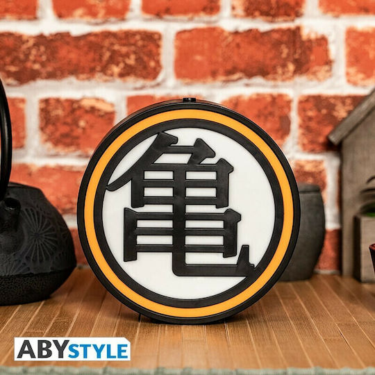 Abysse Детско Декоративно Осветление Dragon Ball Z Kame Symbol Черен 17x17.4x6εκ.