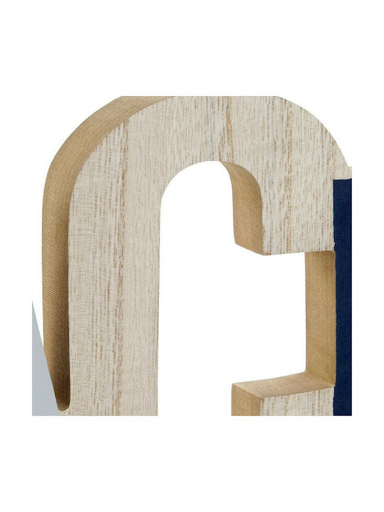 DKD Home Decor Επιτραπέζιο Διακοσμητικό Space από Ξύλο