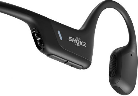 Shokz OpenRun Pro Bone Conduction Bluetooth Handsfree Earphones with Sweat Resistance Black
