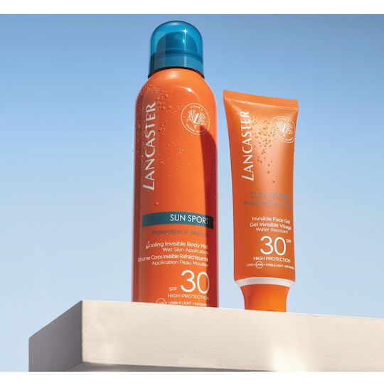 Lancaster Sun Sport Invisible Gel Sonnenschutz Gel Gesicht SPF30 50ml