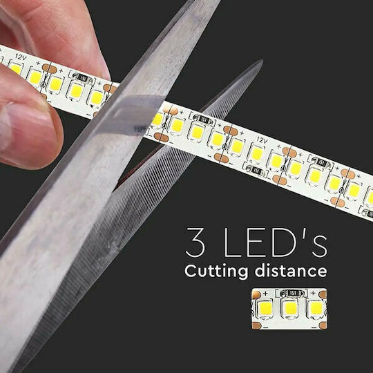 V-TAC LED-Streifen 12V Kaltweiß Licht 5m Typ SMD2835