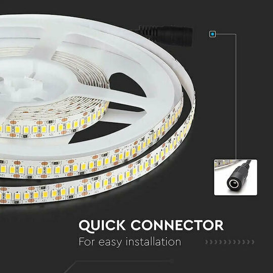 V-TAC LED-Streifen 12V Kaltweiß Licht 5m Typ SMD2835