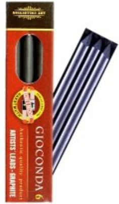 Koh-I-Noor 6 Pencil Leads 4864 Thickness 5.6mm Type 2B