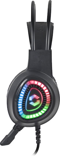 SpeedLink Voltor LED Over Ear Gaming Headset με σύνδεση 2x3.5mm / USB