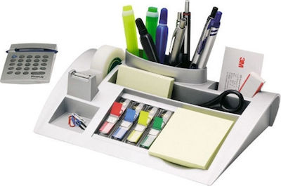 Plastic Desk Organizer in Gray Color 076500000