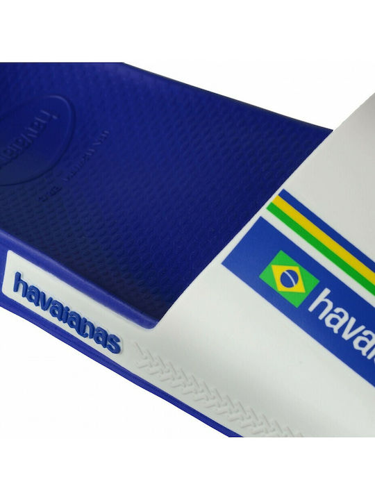 Brazil Men's Slides White