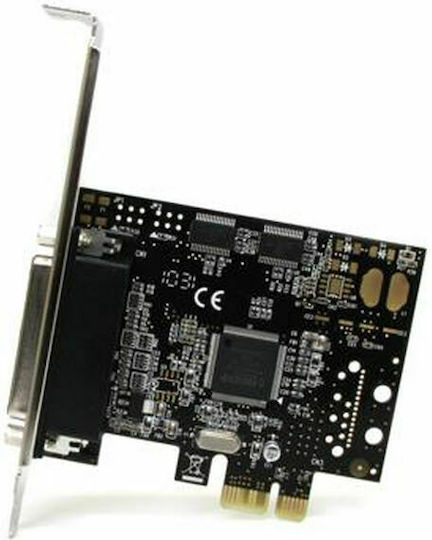 StarTech Κάρτα PCIe σε 3 θύρες DB25 Parallel / RS232 DB9 Serial