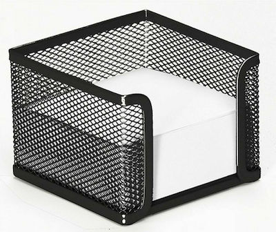 Metal Paper Holder in Black Color 10.5x10x8cm.