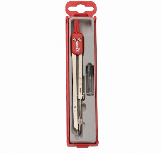 Kronos 303 Metallic Compass with Point in Case Multicolour (Μiscellaneous colours)