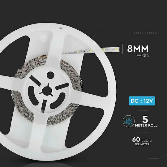 V-TAC LED Strip 12V Blue Light 5m Type SMD3528