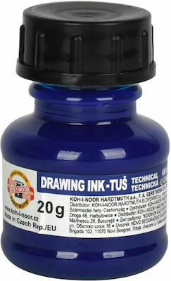 Koh-I-Noor Replacement Ink for Pen in Blue color 20gr 20ml