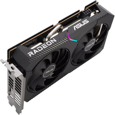 Asus Radeon RX 6500 XT 4GB GDDR6 Dual OC Κάρτα Γραφικών