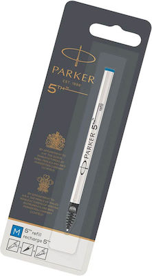 Parker 5th Replacement Ink for Ballpoint in Blue color Fine