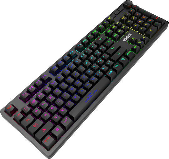 Marvo KG954 Gaming Μηχανικό Πληκτρολόγιο με Jixian Blue διακόπτες και RGB φωτισμό (Αγγλικό US)