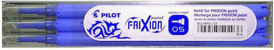 Pilot FriXion Point Replacement Ink for Ballpoint in Blue color 0.5mm 3pcs