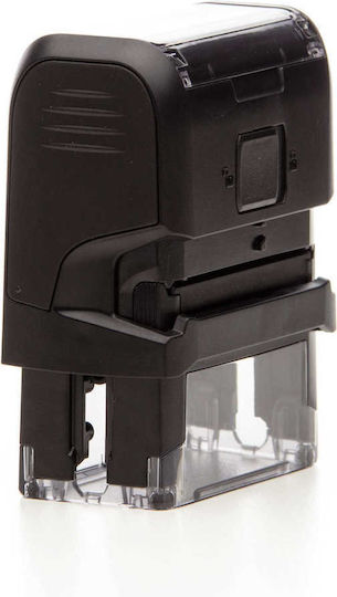 Trodat Printy 4912 Rectangular Self-Inking Text Stamp and Black Ink
