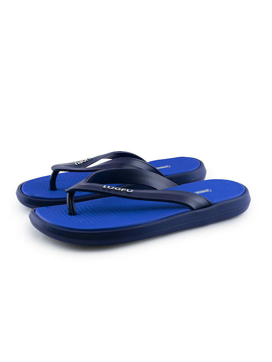 Cubanitas Men's Flip Flops Blue