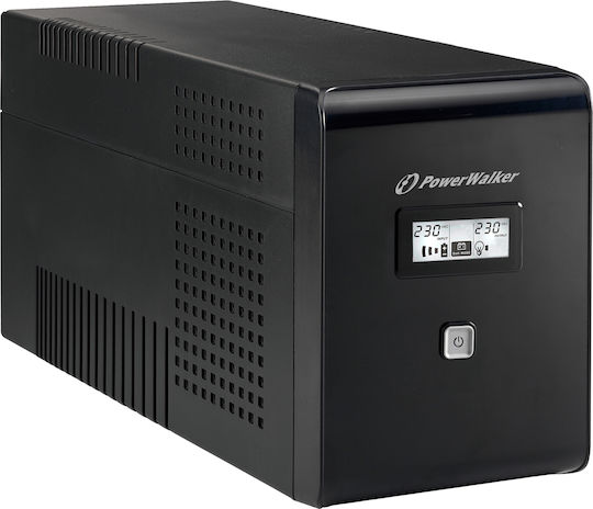 Powerwalker VI 2000 LCD USV 2000VA 1200W mit 4 Steckdosen